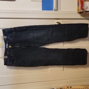 Lee Slender Secret Lower On The Waist 10 Short Dark Wash Jeans